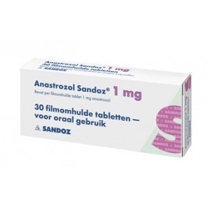 Anastrozol Sandoz 28 tabs [1mg/tab] 1