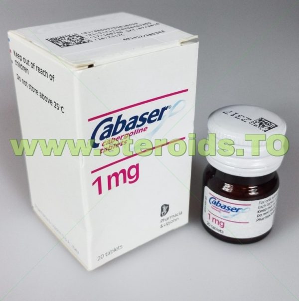 Cabaser - Cabergoline tablets 20tabs [1mg/tab] 1