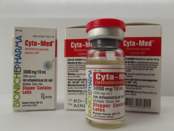 Cyta-Med Bioniche Pharmacy (Testosterone Cypionate) 10ml (300mg/ml) 1