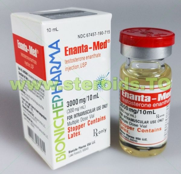 Enanta-Med Bioniche Pharmacy (Testosterone Enanthate) 10ml (300mg/ml) 3