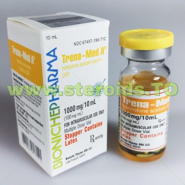 Trena-Med A Bioniche Pharma (Trenbolone Acetate) 10ml (100mg/ml) 3