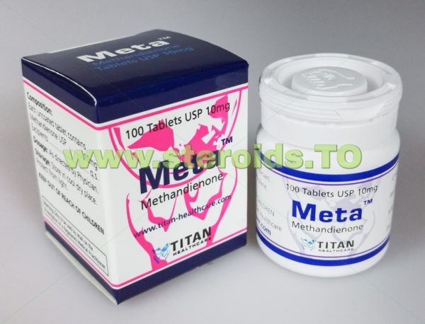 Meta Titan HealthCare (Dianabol, Methandienone) 100tabs (10mg/tab) 3