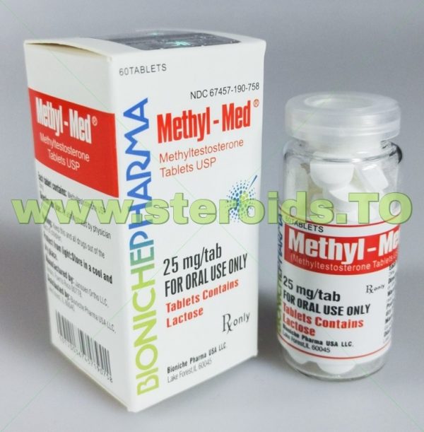 Methyl-Med Bioniche Pharma (Methyltestosterone) 60tabs (25mg/tab) 1