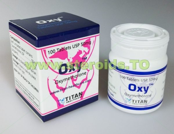 Oxy Titan HealthCare (Oxymethlone, Anadrol) 100tabs (50mg/tab) 3