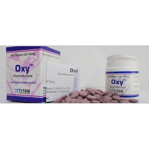 Oxy Titan HealthCare (Oxymethlone, Anadrol) 100tabs (50mg/tab) 1
