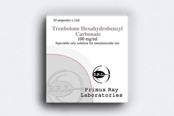 Trenbolone Hexahydrobenzylcarbonate Primus Ray Labs 10X1ML [100mg/ml] 1