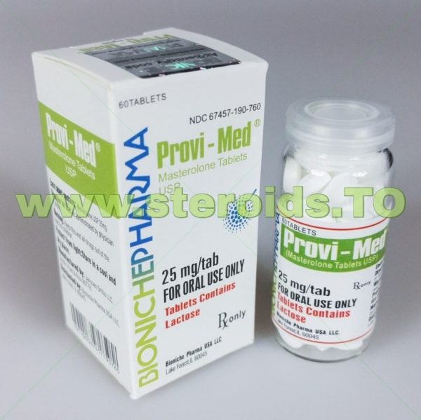 Provi-Med Bioniche Pharma (Proviron) 60tabs (25mg/tab) 3