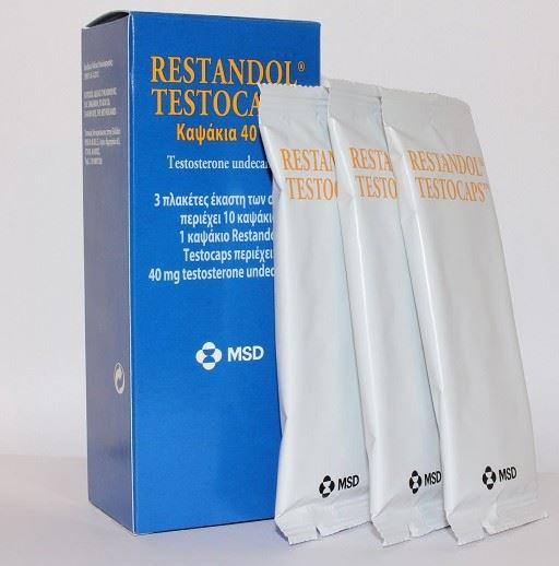 Andriol - Restandol - Virigen - TestoCaps (Testosterone Undecanoato) 20