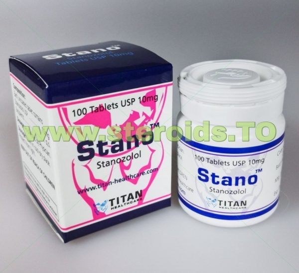 Stano Tablets Titan HealthCare (Stanozolol, Winstrol Pills) 100tabs (10mg/tab) 3