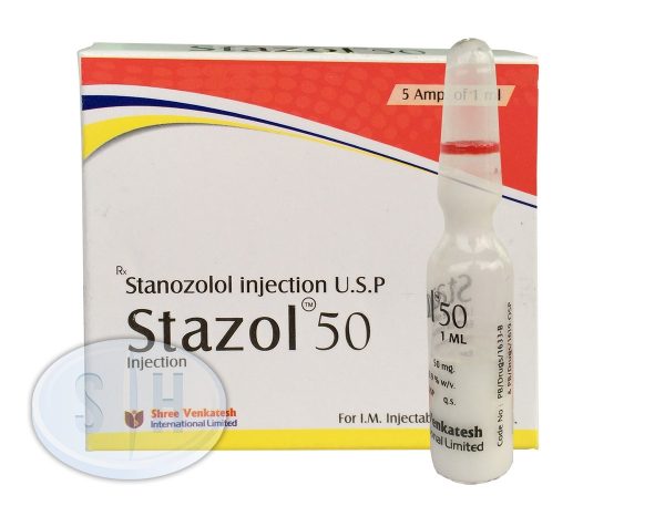 Stazol 50 Shree Venkatesh (Stanozolol Injection USP) l Winstrol Depot 1
