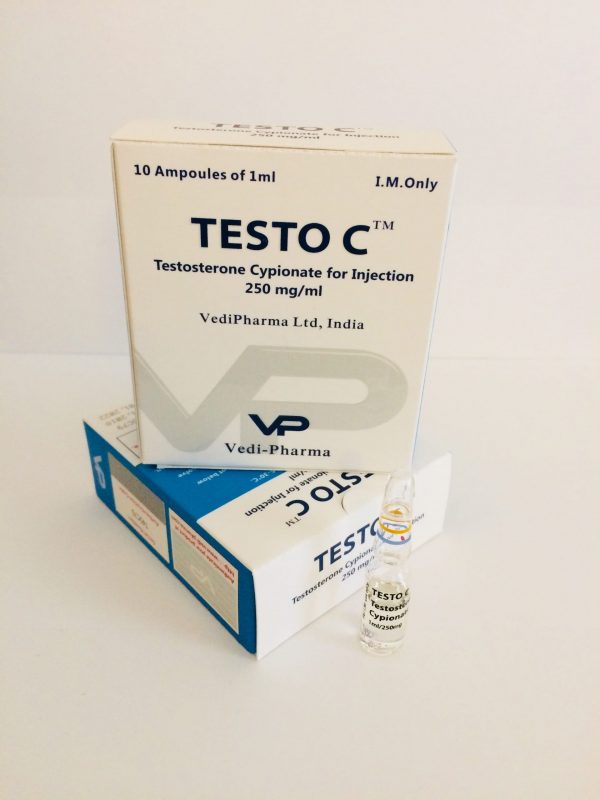 Testo C (Testosterone Cypionate) Vedi-Pharma 10ml [250mg/ml] 1